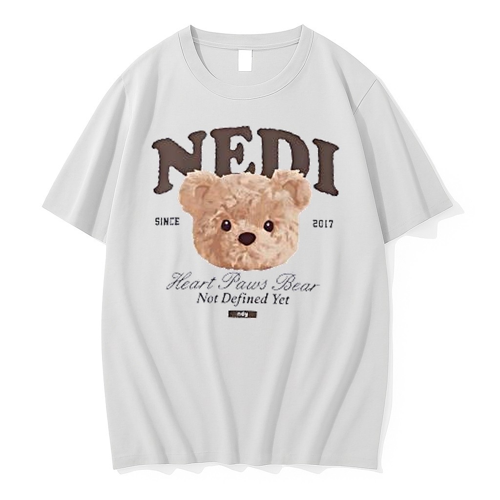 Original Nedi Since 2017 Heart Paws Bear Not Defined Yet Ndy Tshirts