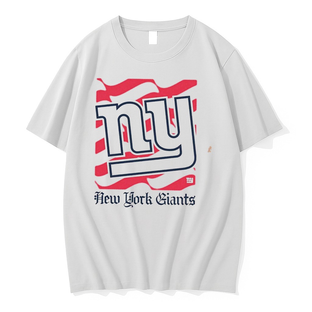 Original New York Giants American 250th Flag Heritage Wordmark Tee Tshirts