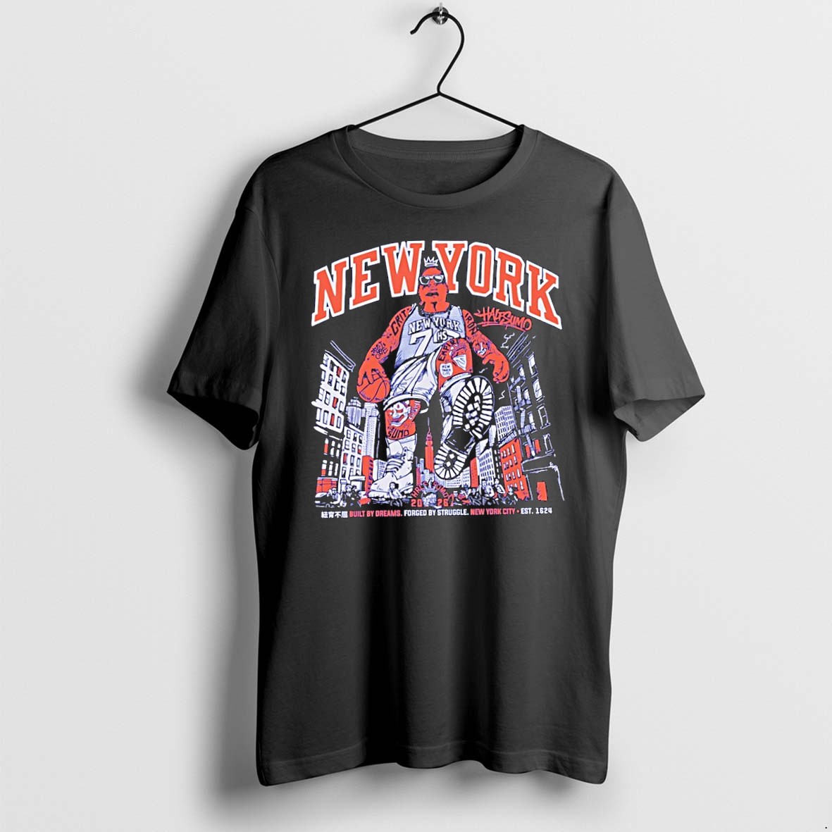 Original New York Knicks Half Sumo 2026 Tshirts