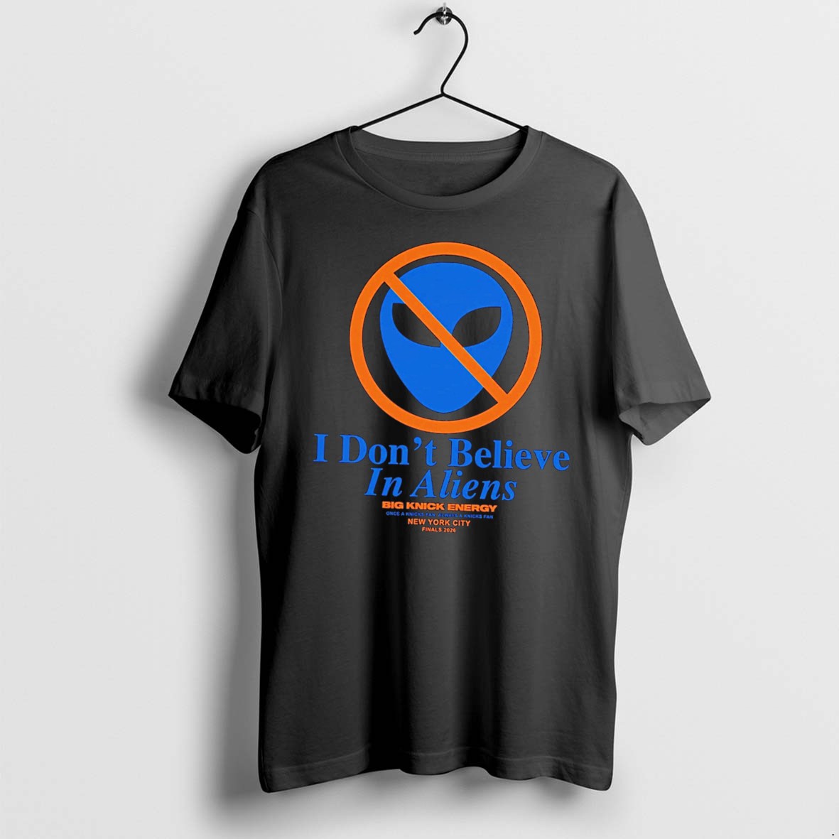 Original New York Knicks I Dont Believe In Aliens Tee Tshirts