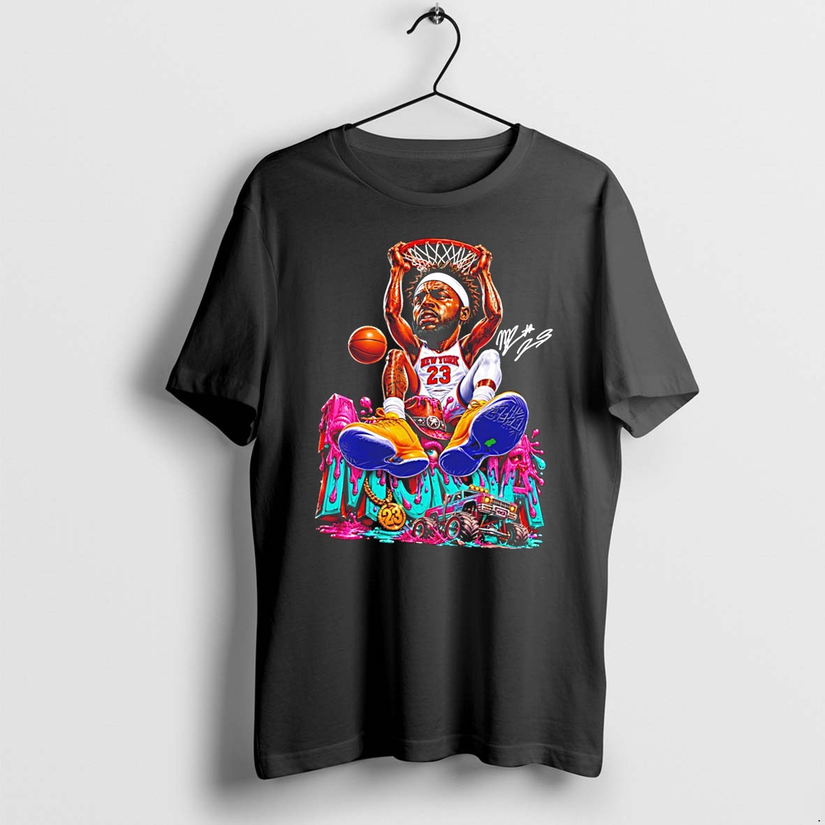 Original New York Knicks Lebron James Digital Art Tee Tshirts