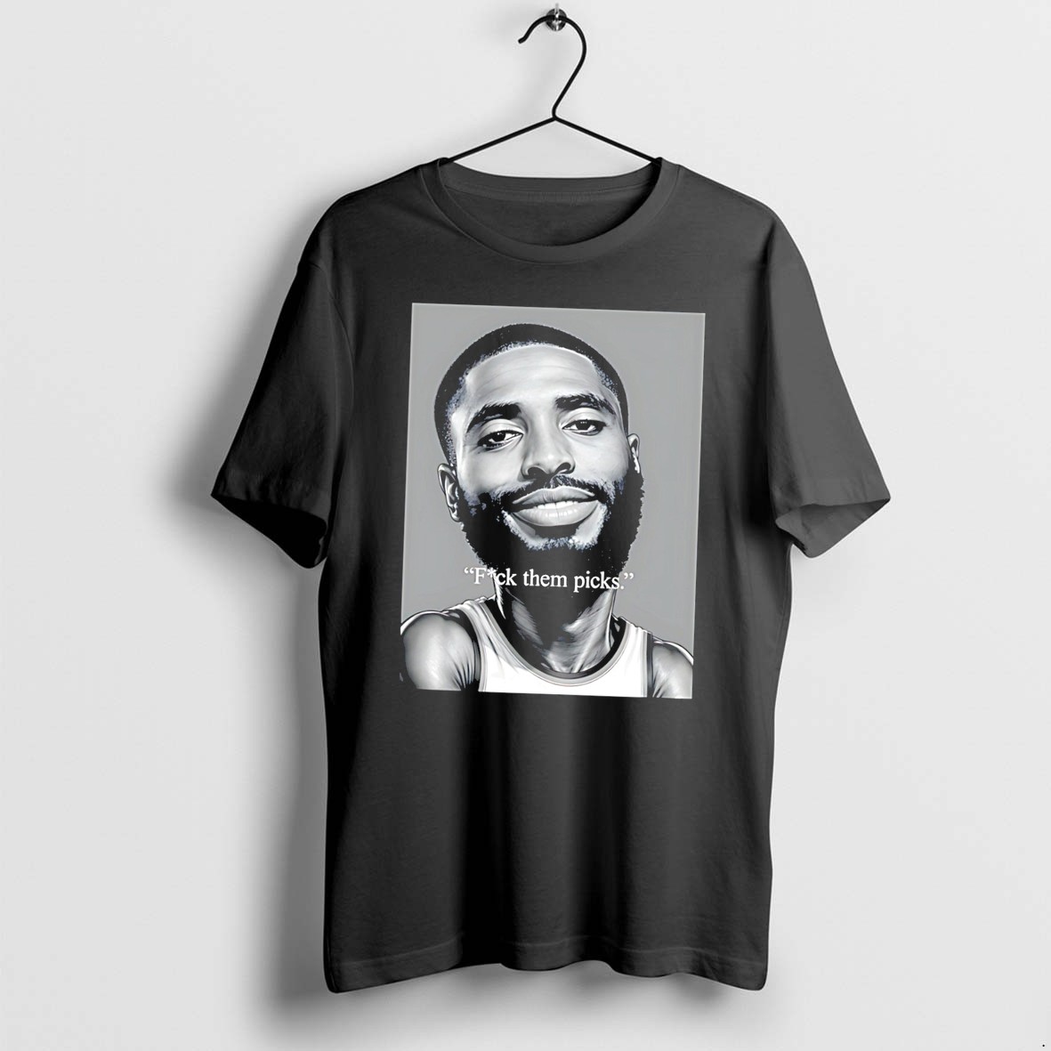 Original New York Knicks Mikal Bridges Fuck Them Pick Tee Tshirts