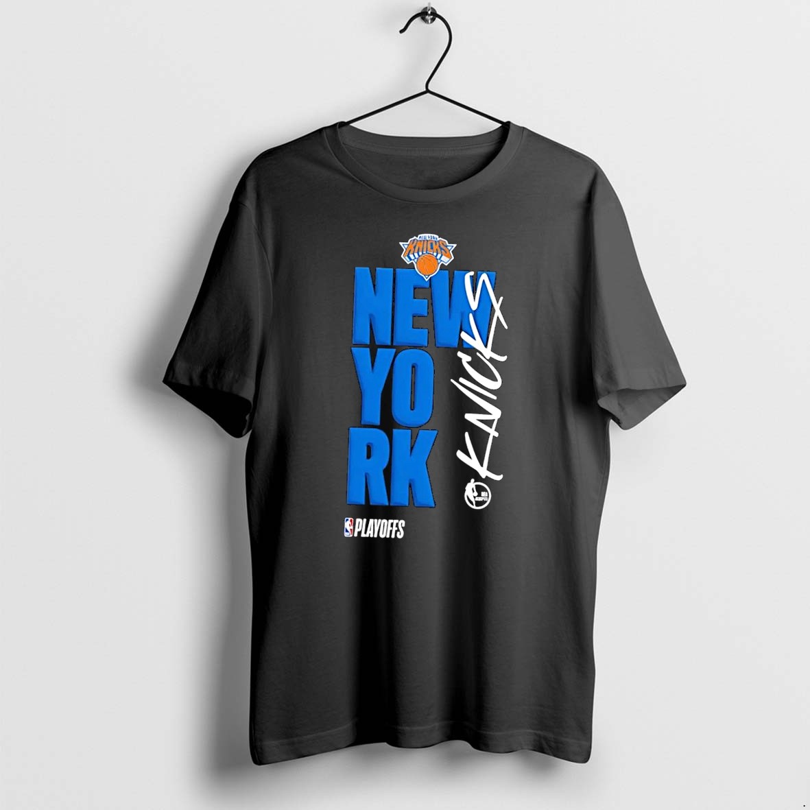Original New York Knicks Playoffs Nba New York Knicks Black Tshirts