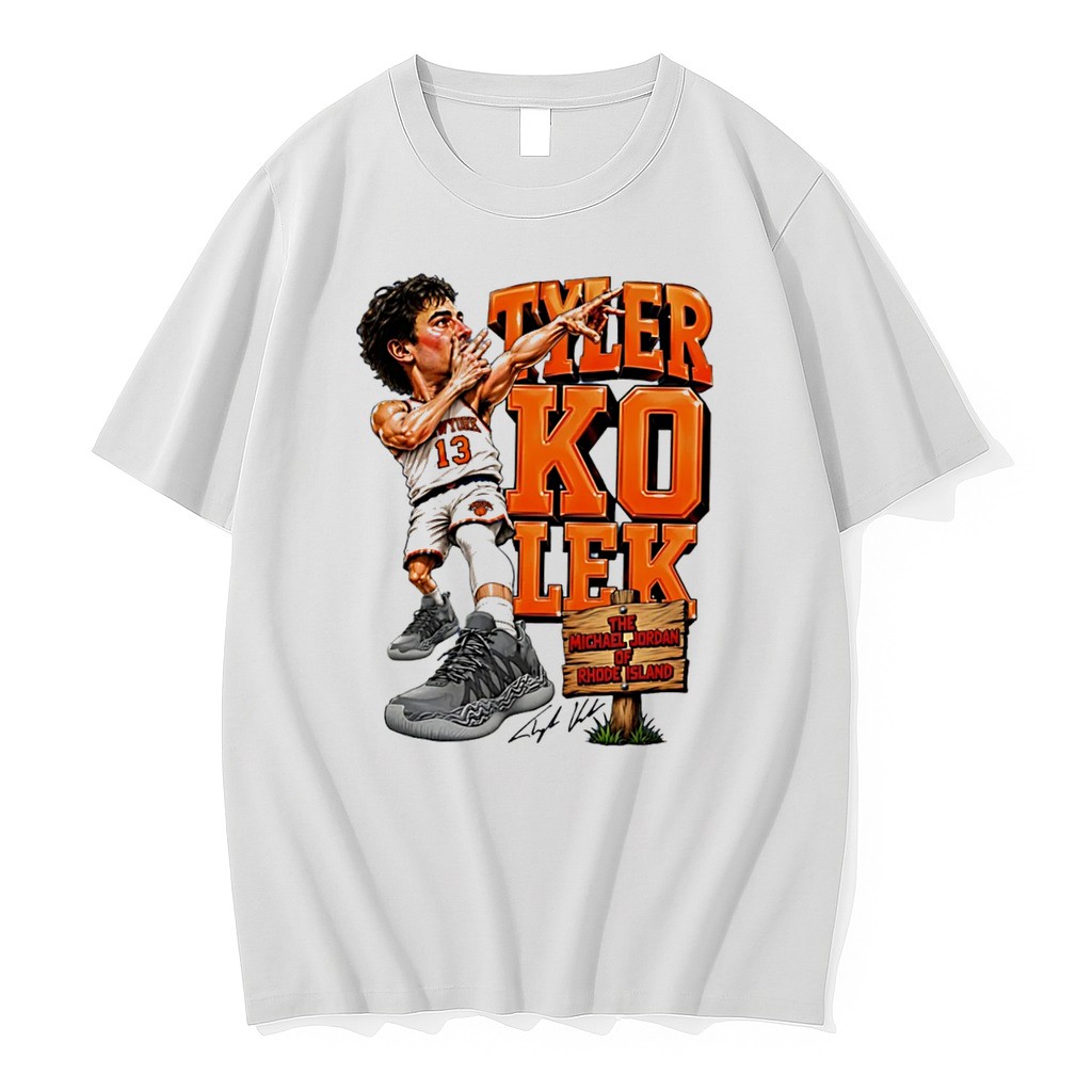 Original New York Knicks Tyler Kolek The Micheal Jordan Of Rhode Island Tee Tshirts