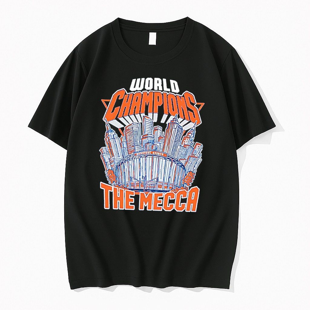 Original New York Knicks World Champions Arena The Mecca Tee Tshirts