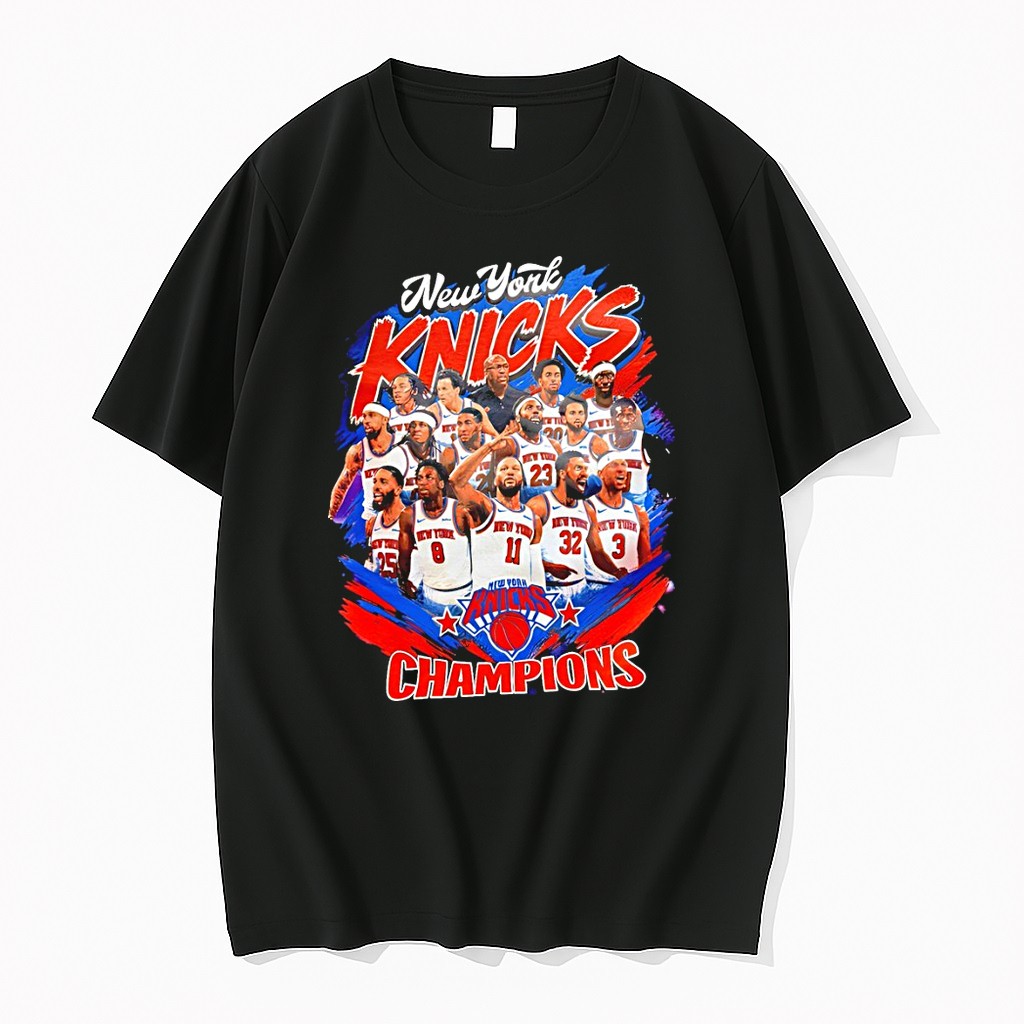 Original New York Knicks Basketball Team New York Knicks Champions All Team Nba 2026 Tshirts