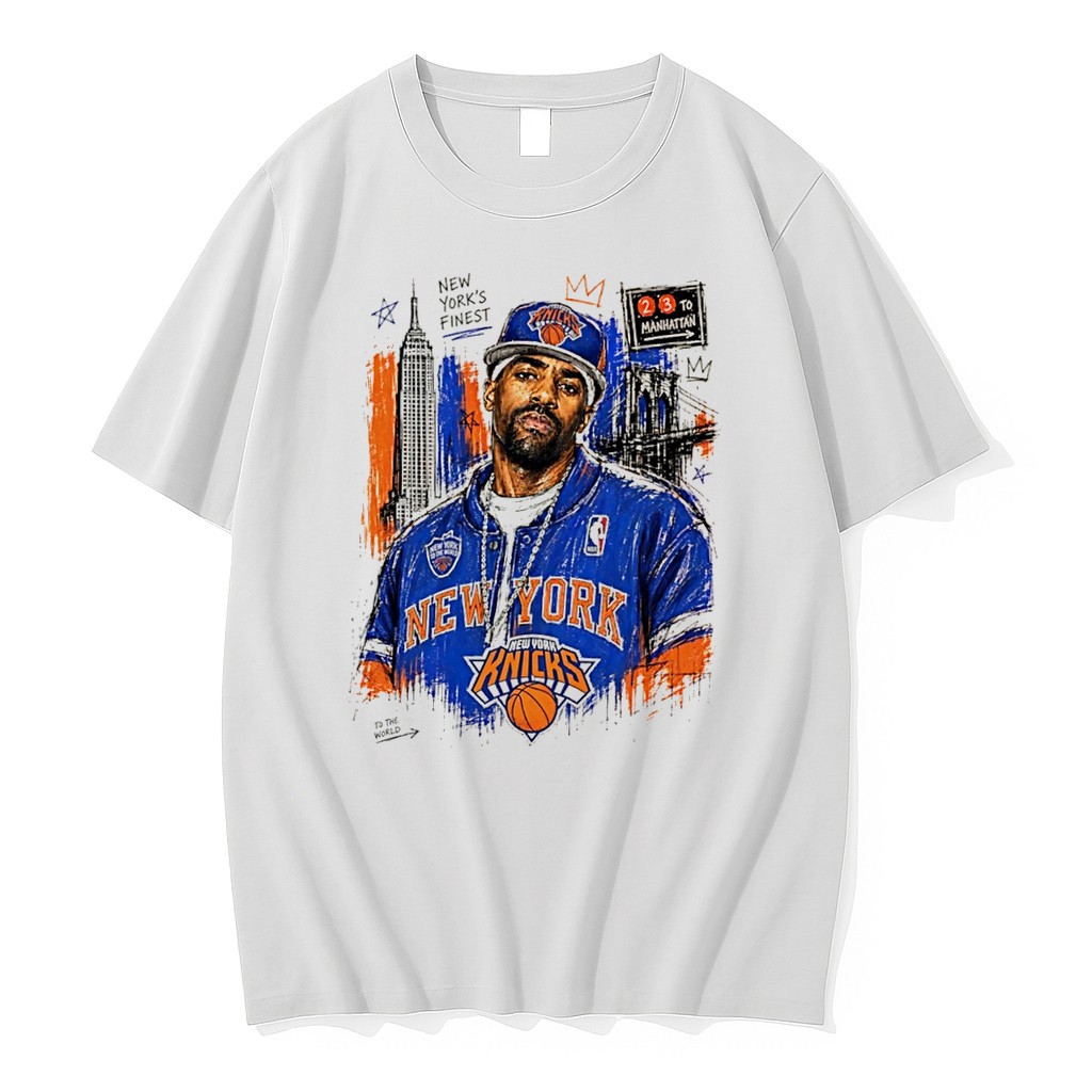 Original New York Knicks Digital Art Retro Tee Tshirts
