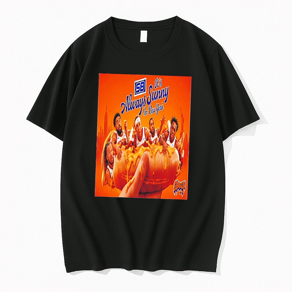 Original New York Knicks Its Always Sunny In New York Tee Tshirts