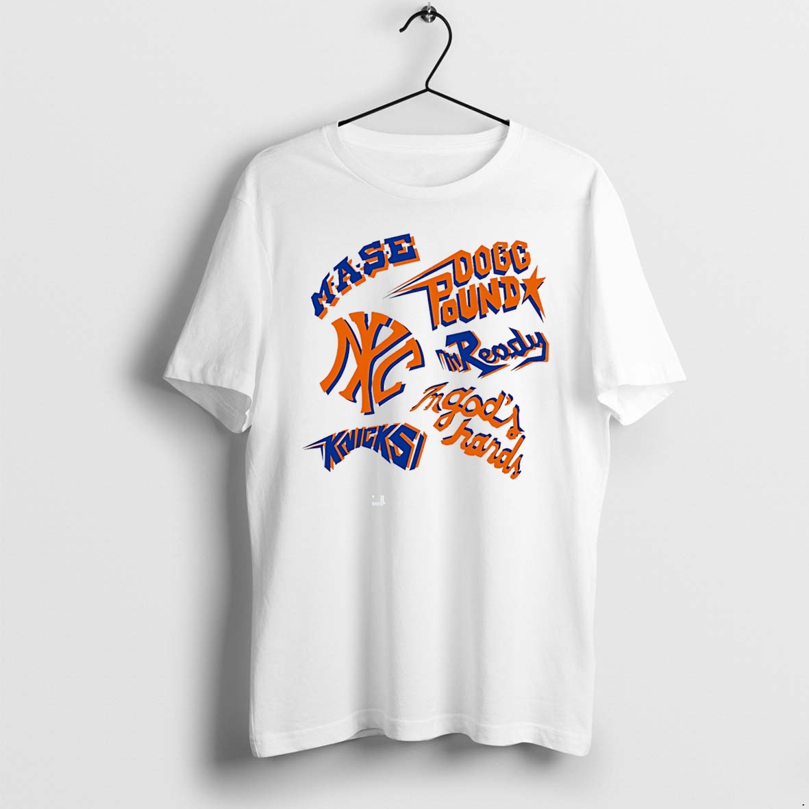 Original New York Knicks Logo Mase Dogg Pound Tee Tshirts
