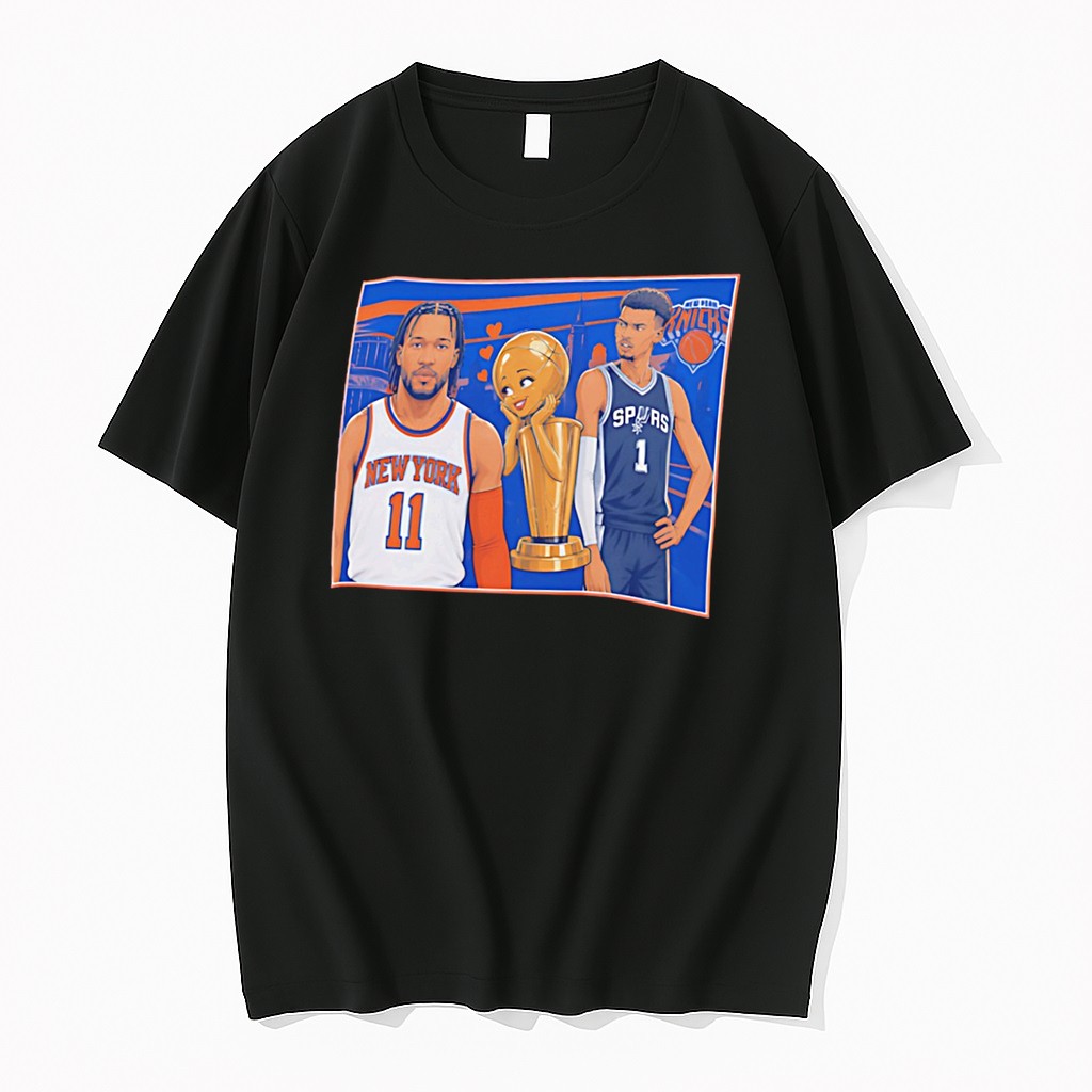 Original New York Knicks Vs Spurs The City Vs The Alien Tee Tshirts