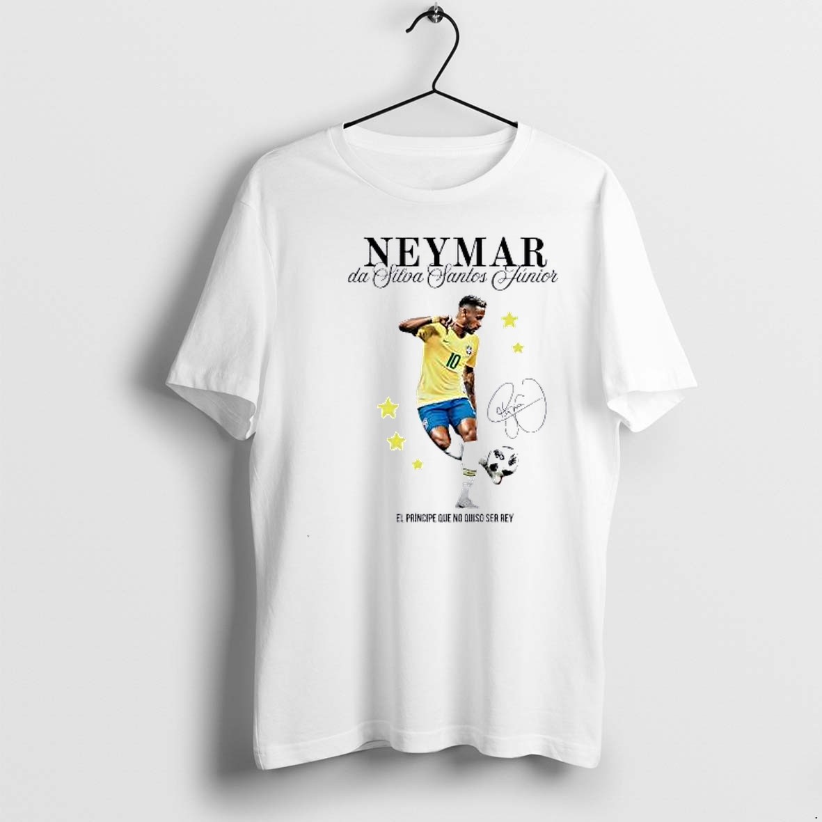 Original Neymar Da Silva Santos Junior Brazil National Tshirts