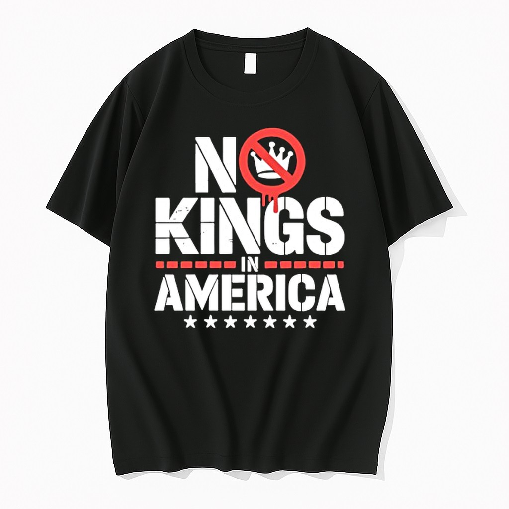 Original No Kings In America Patriotic Tshirts