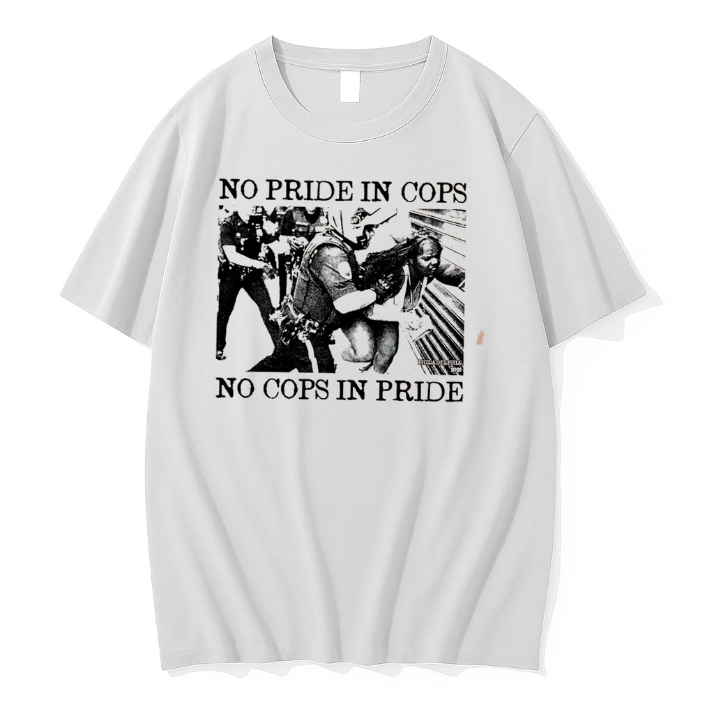Original No Pride In Cops No Cops In Pride Tee Tshirts