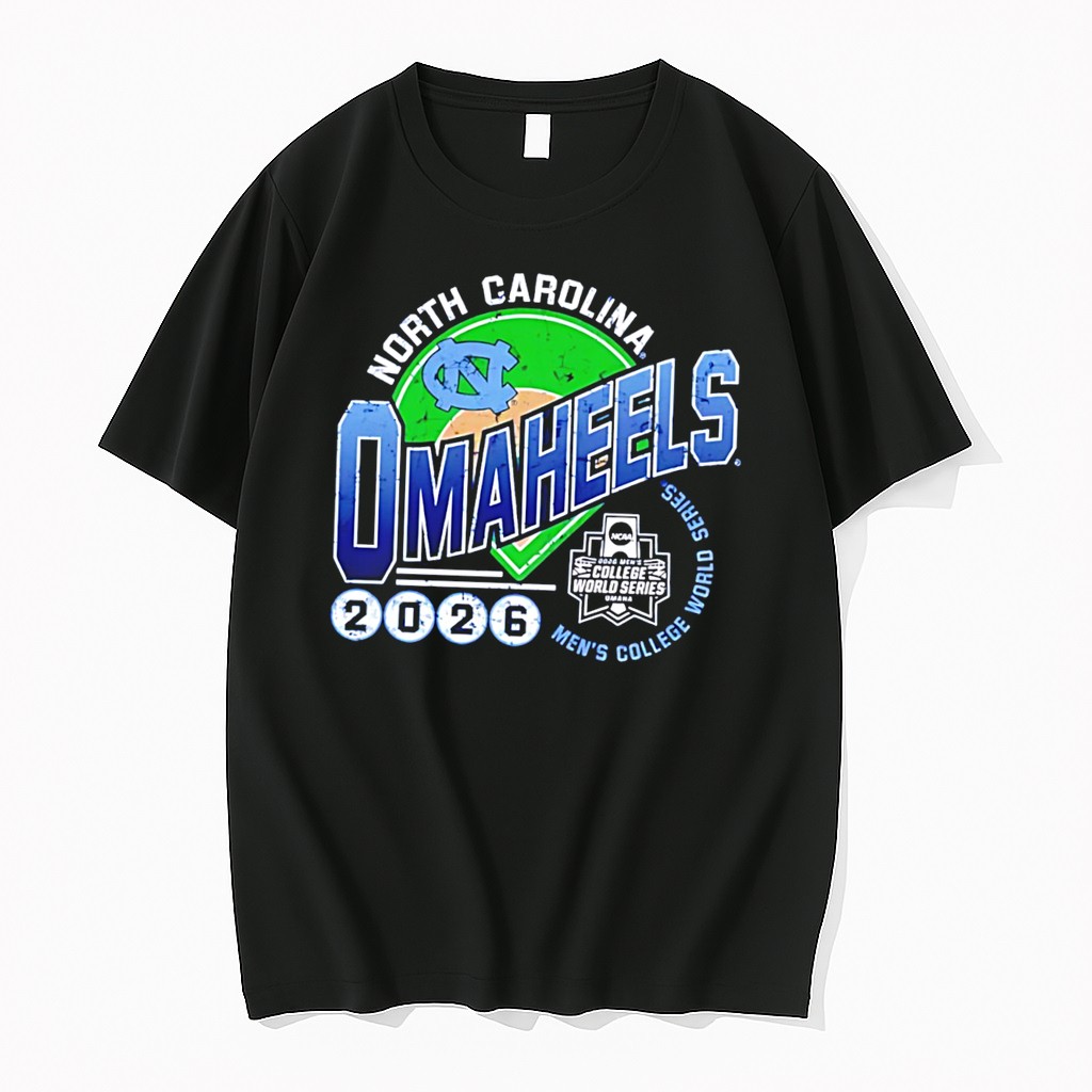 Original North Carolina Tar Heels 2026 College World Series Omaha Bound Tee Tshirts