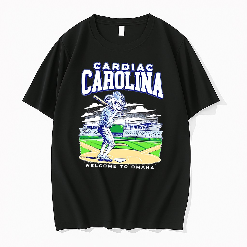 Original North Carolina Tar Heels 2026 Mens College World Series Welcome To Omaha Mascot Tee Tshirts
