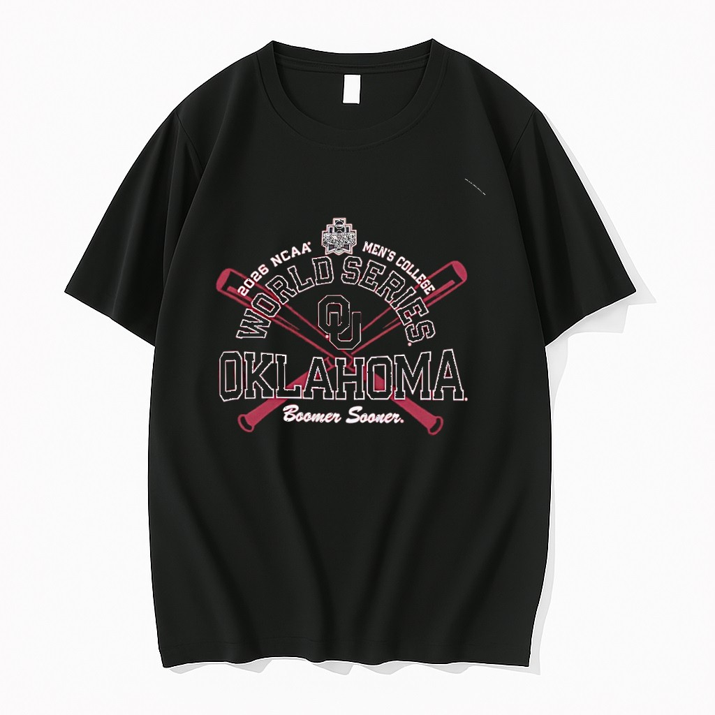 Original Oklahoma Boomer Sooner 2026 Ncaa Mens College World Series Tshirts