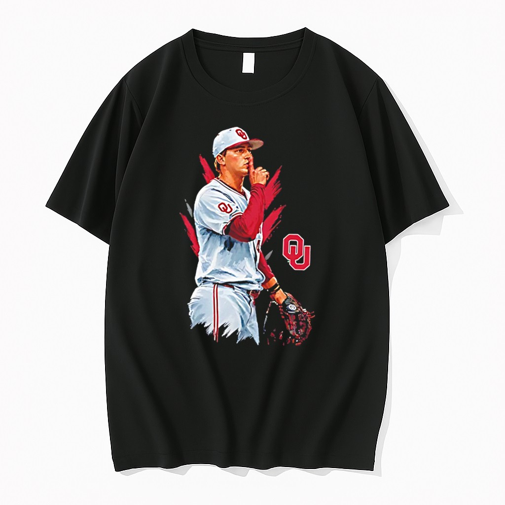 Original Oklahoma Jackson Cleveland Shhh Posing Tee Tshirts