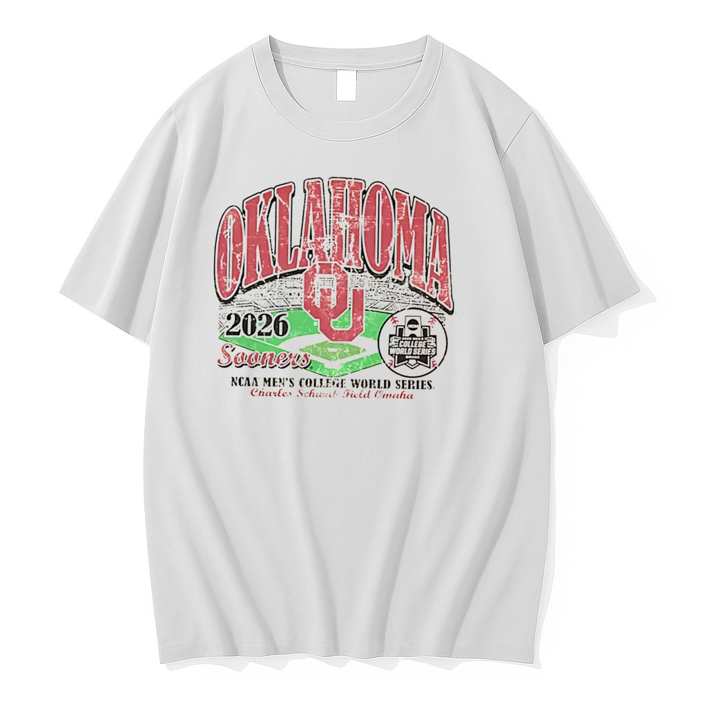 Original Oklahoma Sooners 2026 College World Series Bound Stadium Tee Tshirts