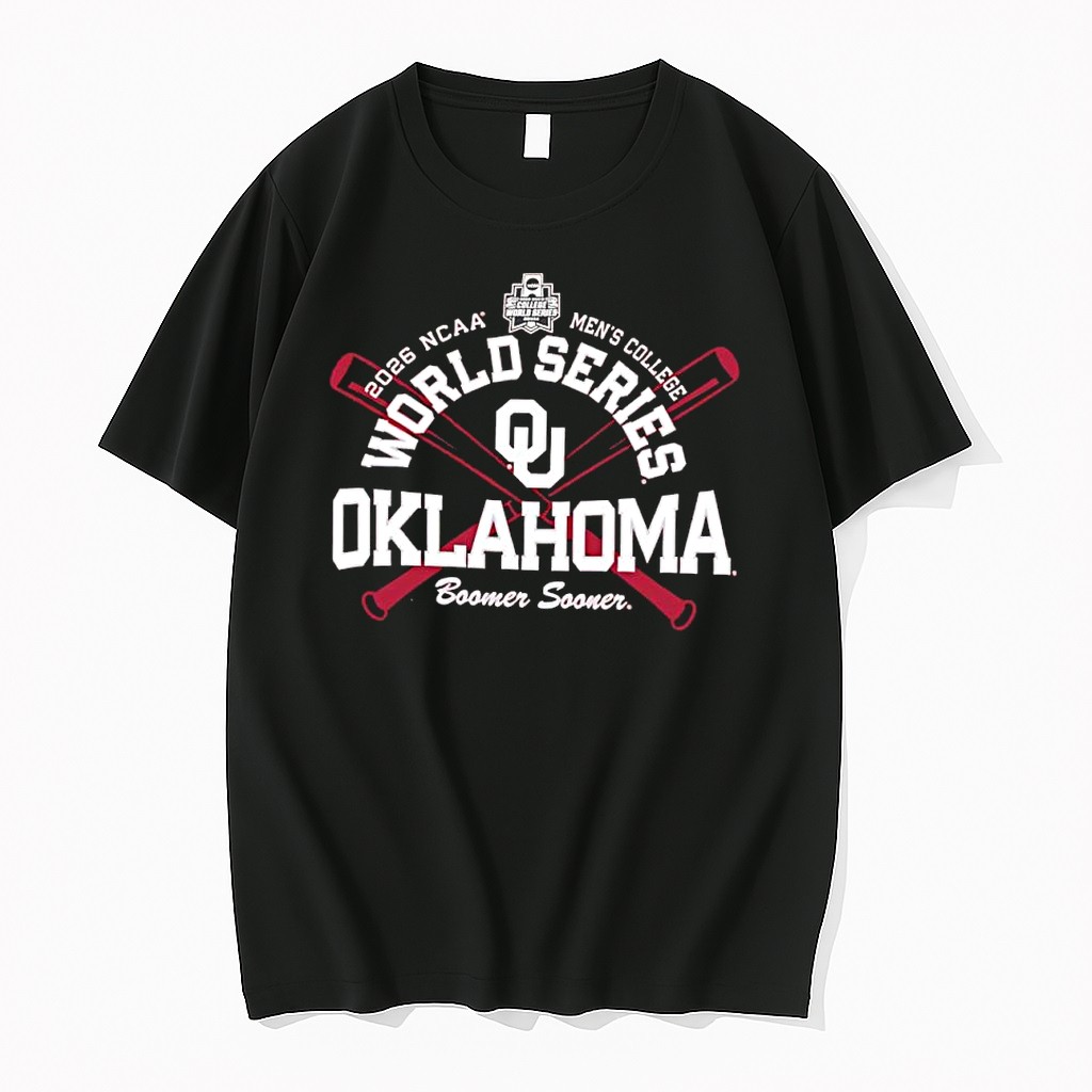 Original Oklahoma Sooners 2026 Ncaa Mens College World Series Baseball Team Tshirts
