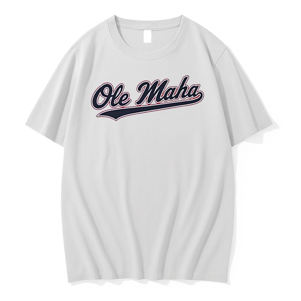 Original Ole Miss Rebels Apparel Ole Maha White Tshirts