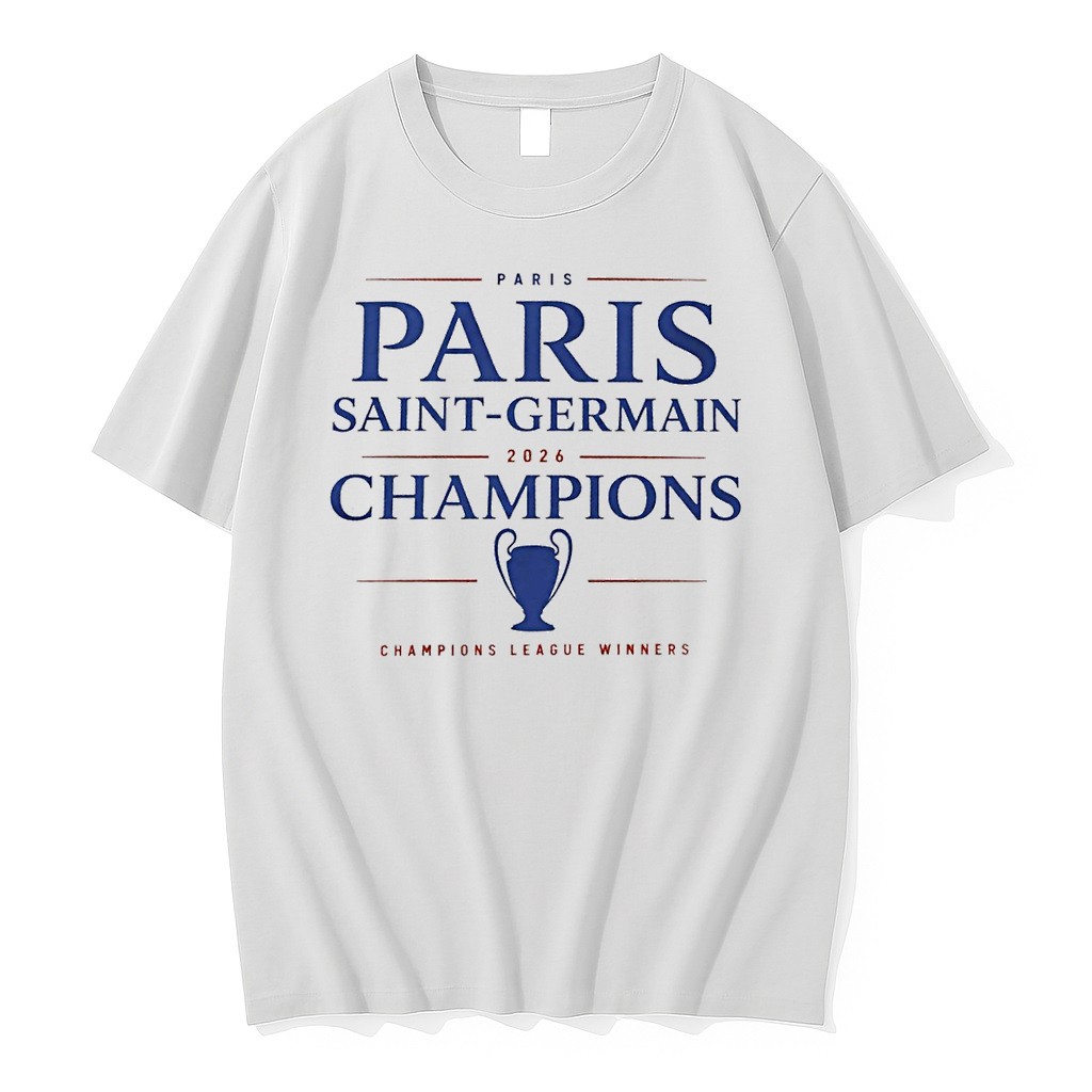 Original Paris Saint Germain 2026 Champions League Winners Sports Tshirts