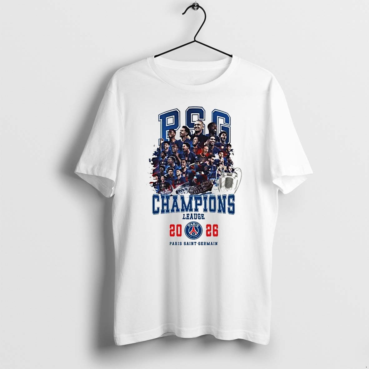 Original Paris Saint Germain Champions League Winners Psg 2026 Tshirts