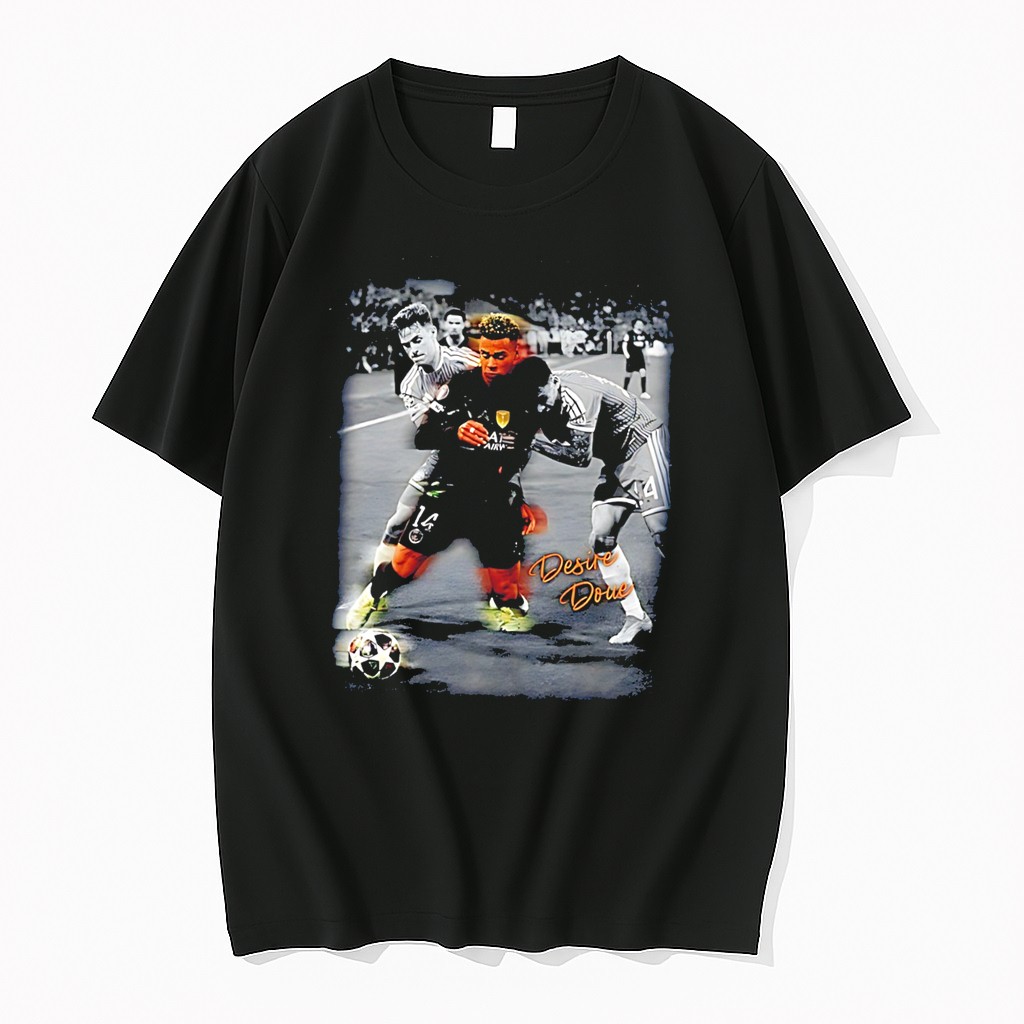 Original Paris Saint Germain Desire Doue Photo Frame Tee Tshirts