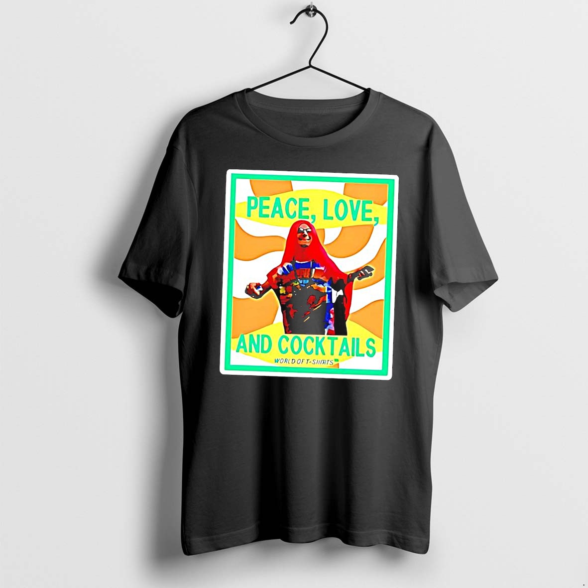 Original Peace Love And Cocktails Tshirts