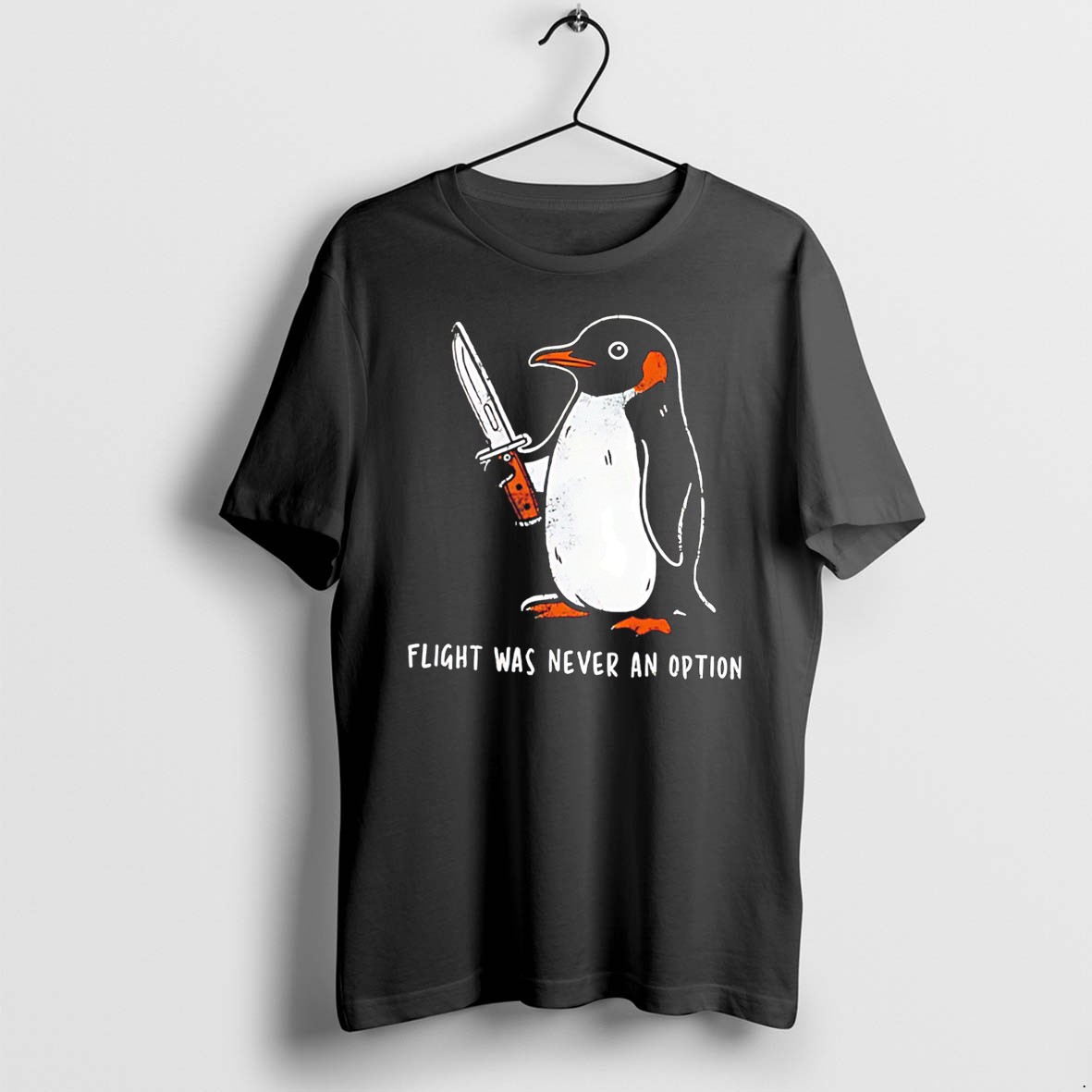 Original Penguin Flight Was Never An Option Tee Tshirts
