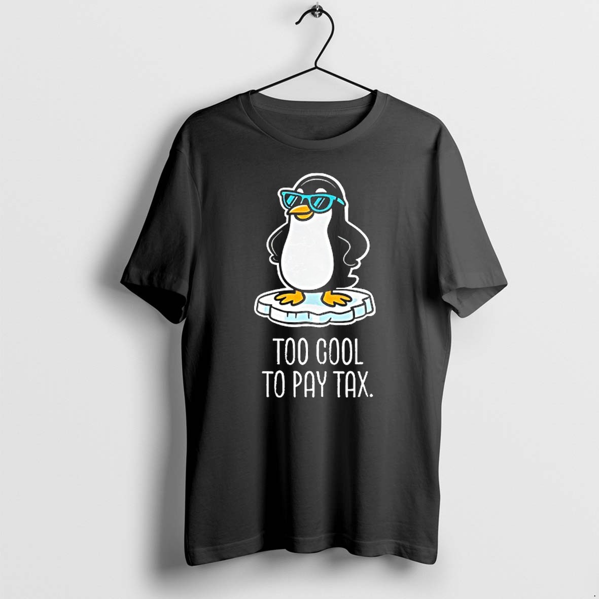 Original Penguins Against Tariffs Too Cool To Pay Tax Meme Tshirts