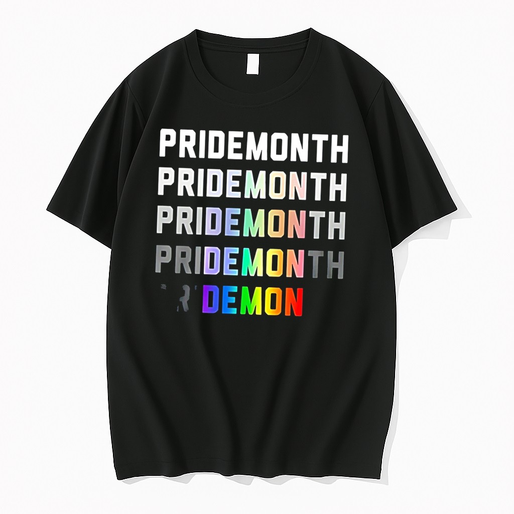 Original Pridemonth To Demon Tee Tshirts