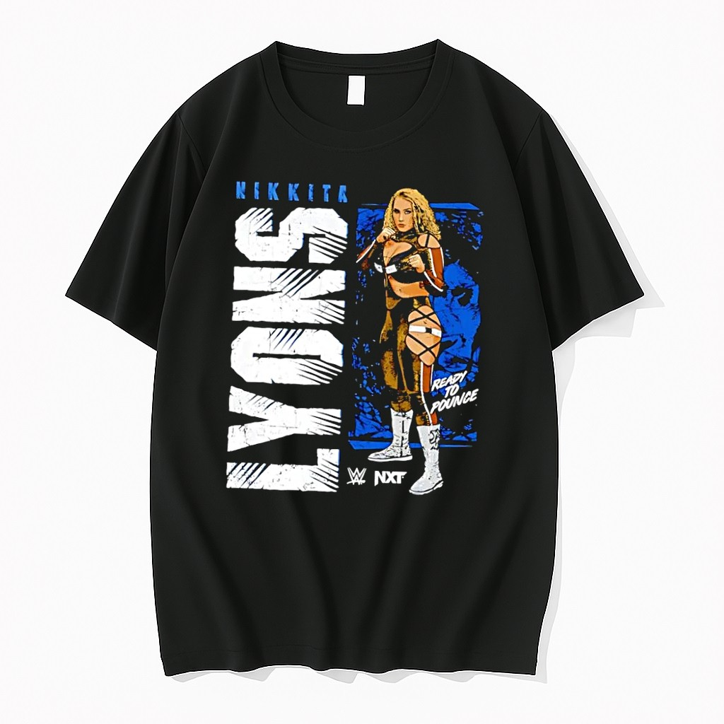 Original Ready To Pounce Nikkita Lyons Nxt Black Tshirts
