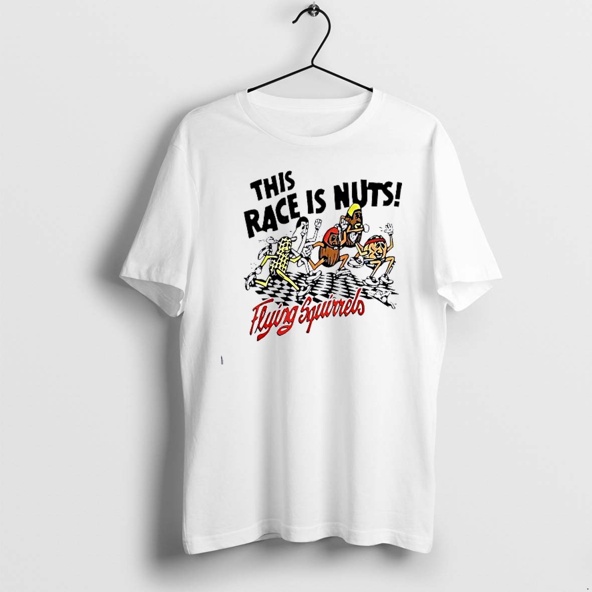 Original Richmond Flying Squirrelsthis Race Is Nuts Tshirts