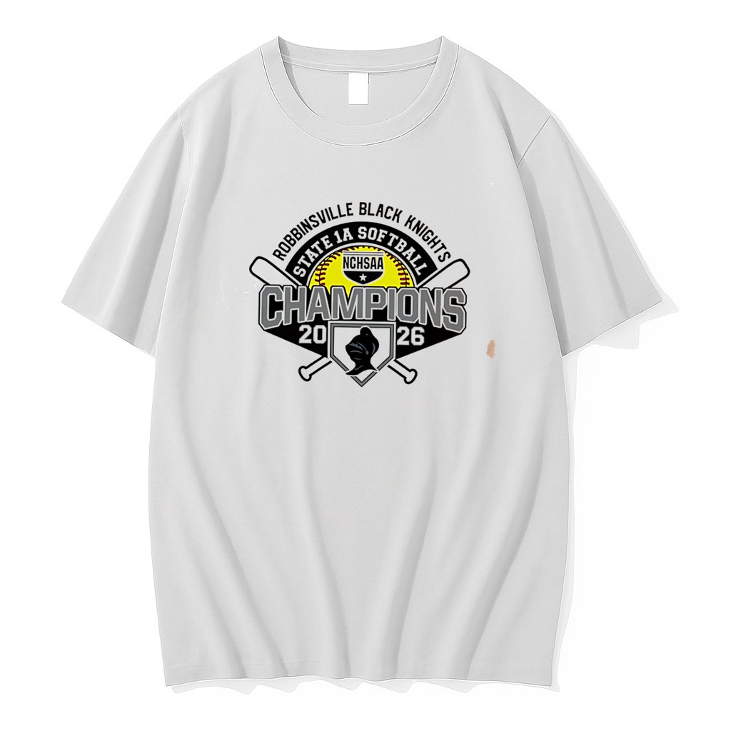 Original Robbinsville Black Knights 2026 Nchsaa State 1a Softball Champions Tee Tshirts