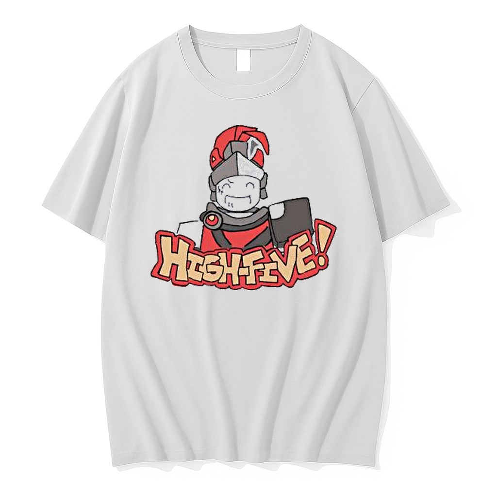 Original Roblox Warrior Gladiator High Five Gamer Tshirts