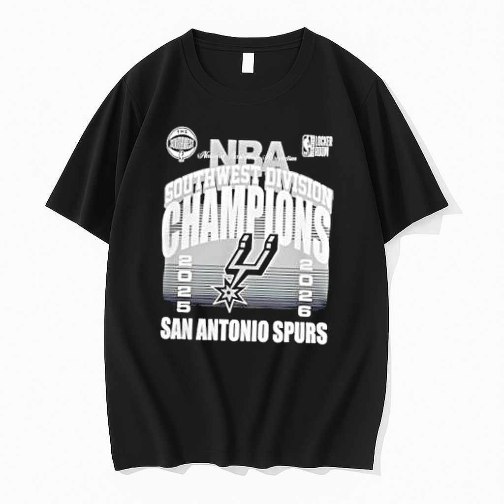 Original San Antonio Spurs 2026 Southwest Division Champions Tshirts
