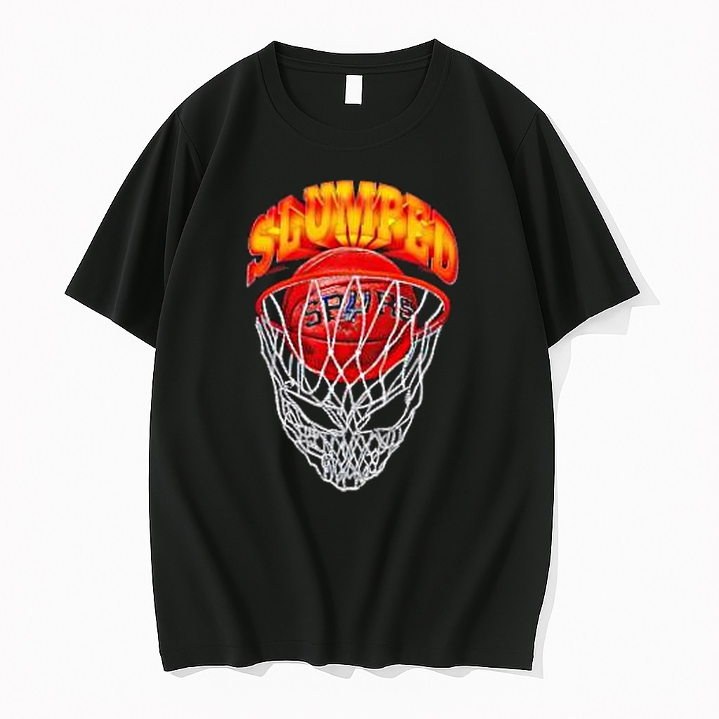 Original San Antonio Spurs Slumped Basketball Tshirts