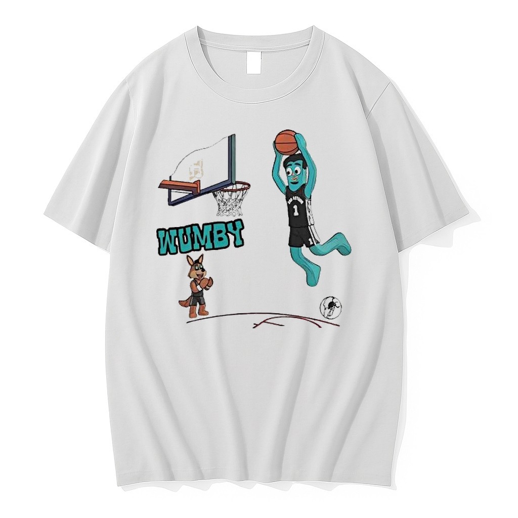 Original San Antonio Spurs Wumby Vintage Dunk Tshirts