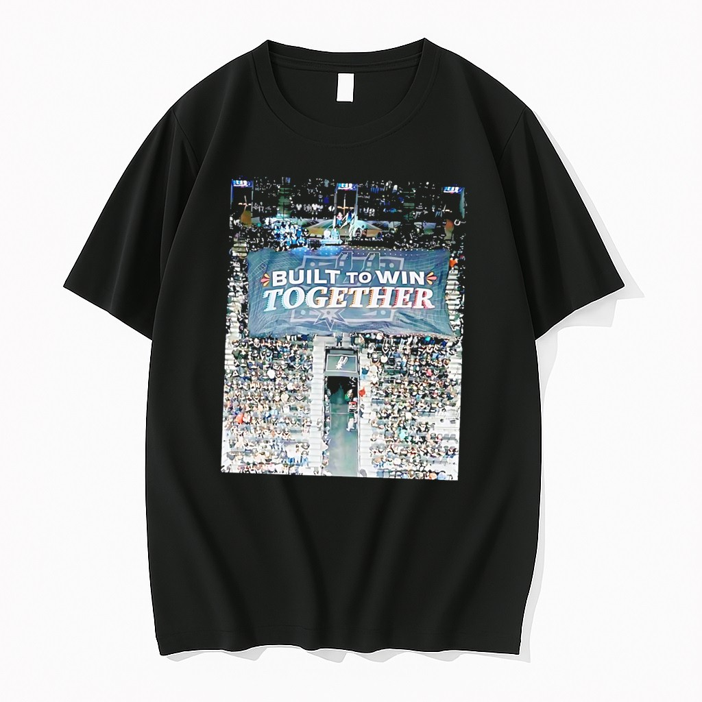 Original San Antonio Spurs Built To Win Together Tee Tshirts