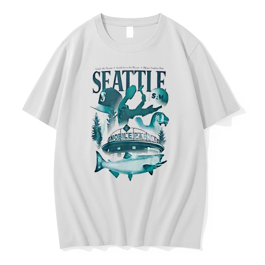 Original Seattle Mariners Art Museum Night Shit Tshirts