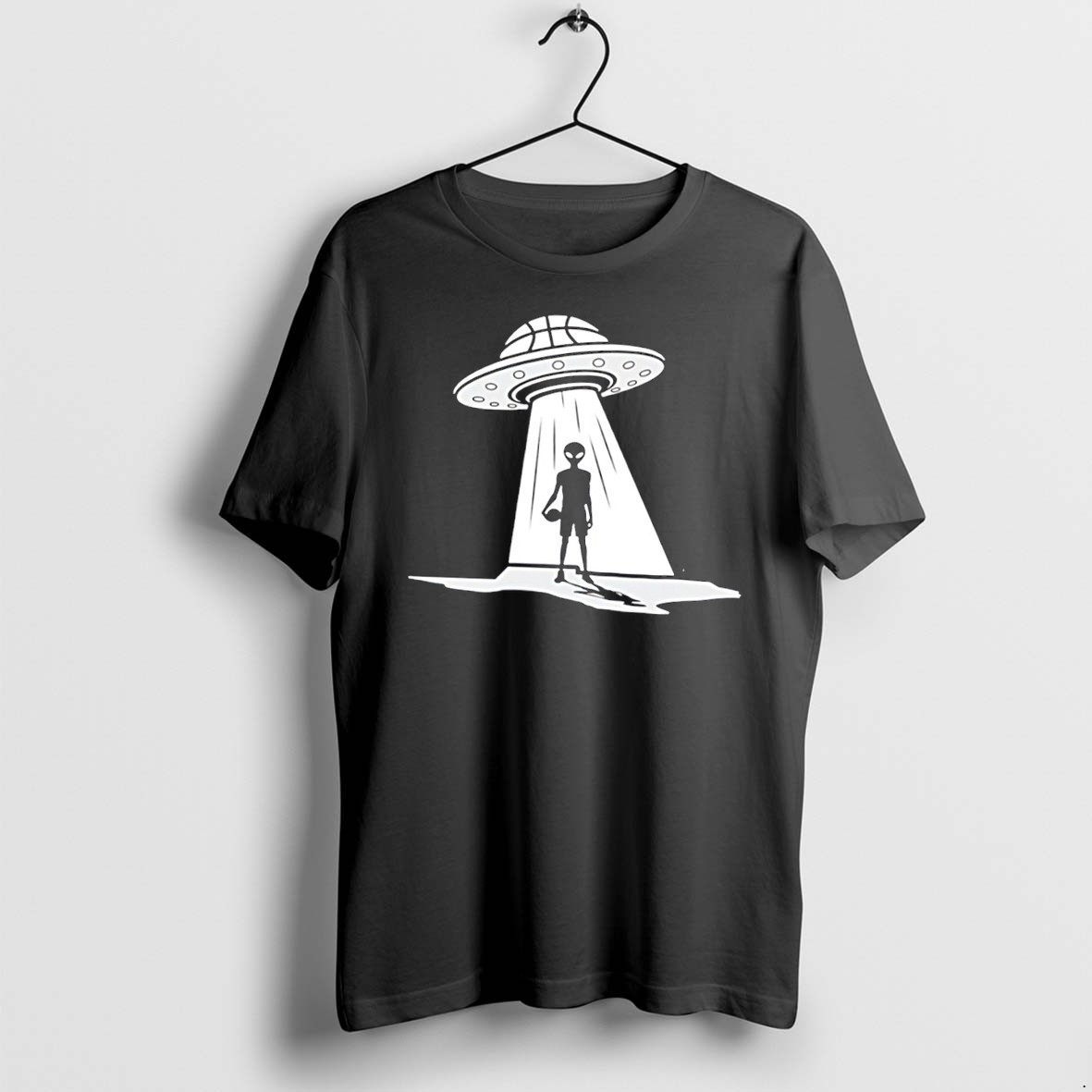 Original Silver Alien Landing Victor Wembanyama Spurs Tee Tshirts