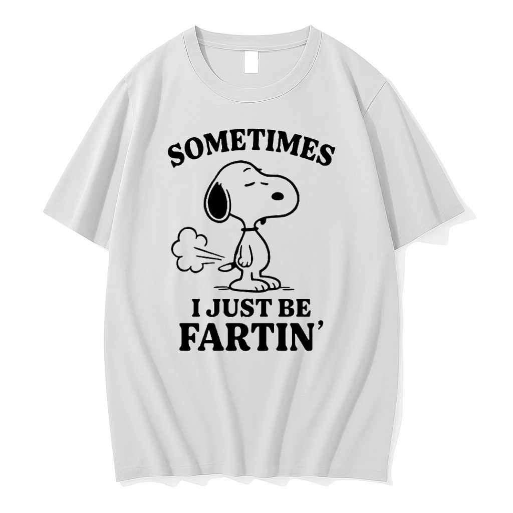 Original Snoopy Peanuts Sometimes I Just Be Fartin Cartoon Tshirts