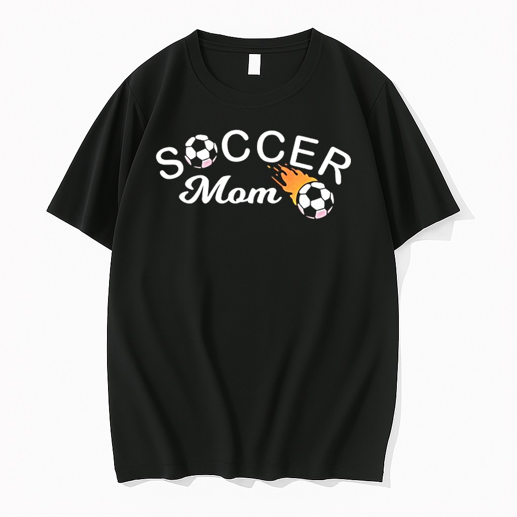 Original Soccer Mom Fire Tshirts