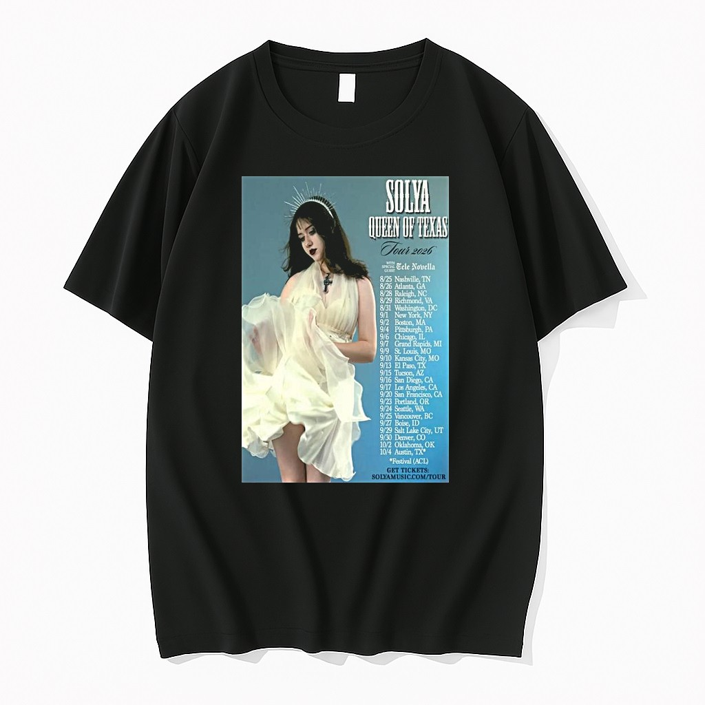 Original Solya World Tour 2026 1 Tshirts