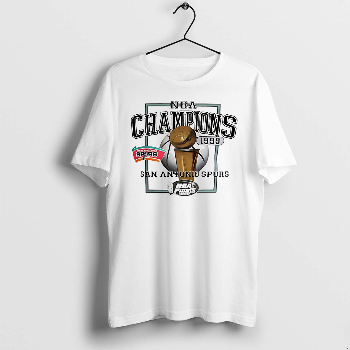 Original Spurs 1999 Championship Nba Finals Tshirts