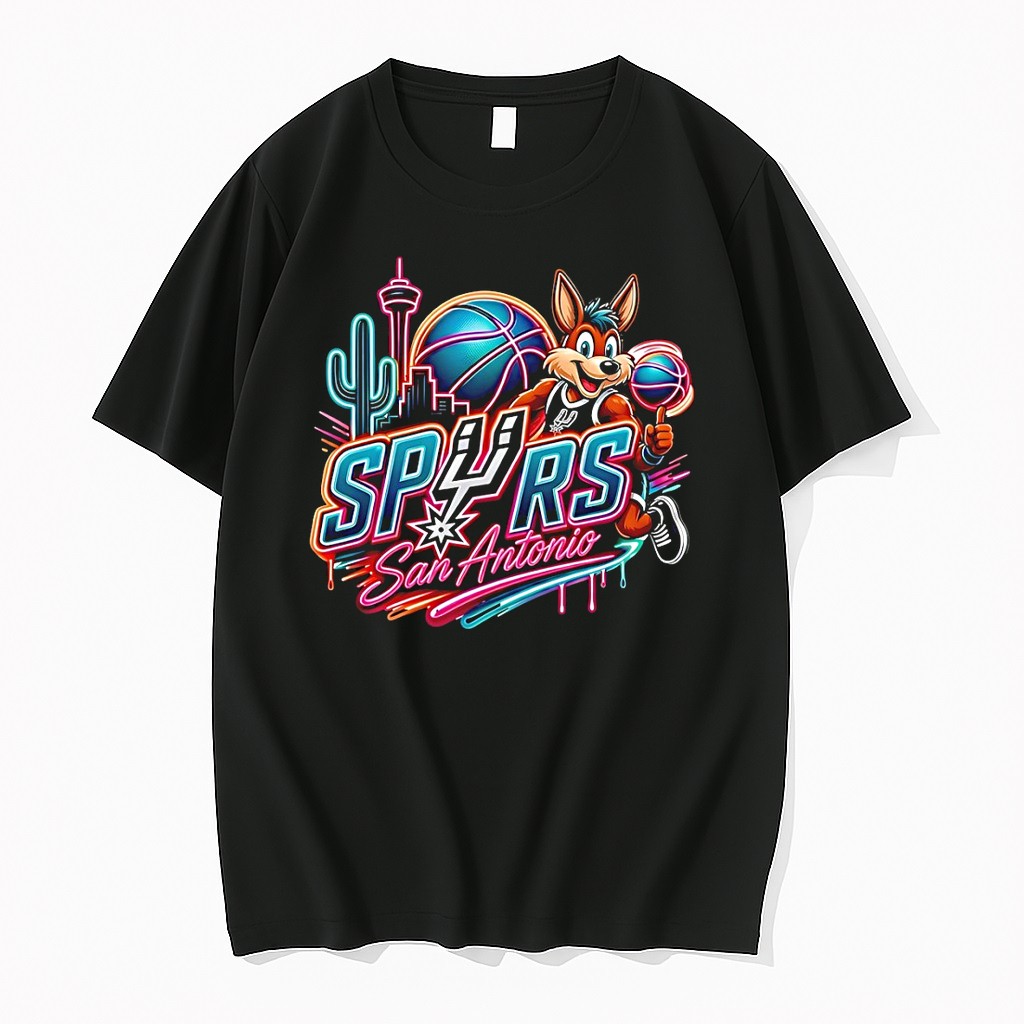 Original Spurs Coyote Alien San Antonio Spurs Basketball National 2026 90s Styles Tshirts
