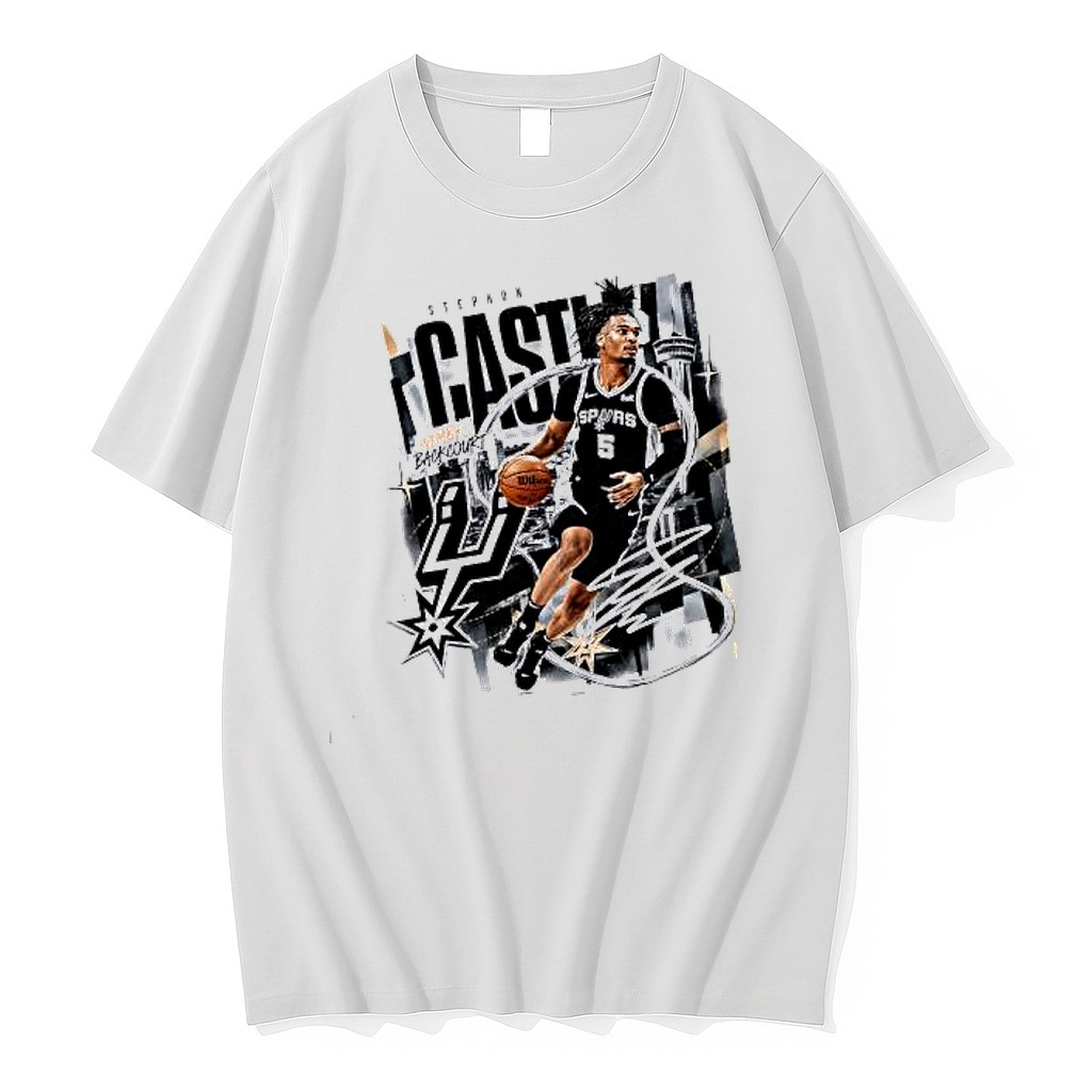 Original Stephon Castle San Antonio Spurs Wembys Tshirts