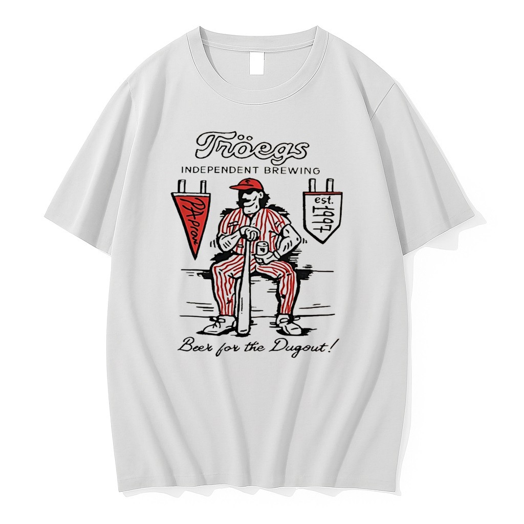 Original Stonewash Denim Independent Brewing Boes For The Dugout Tee Tshirts