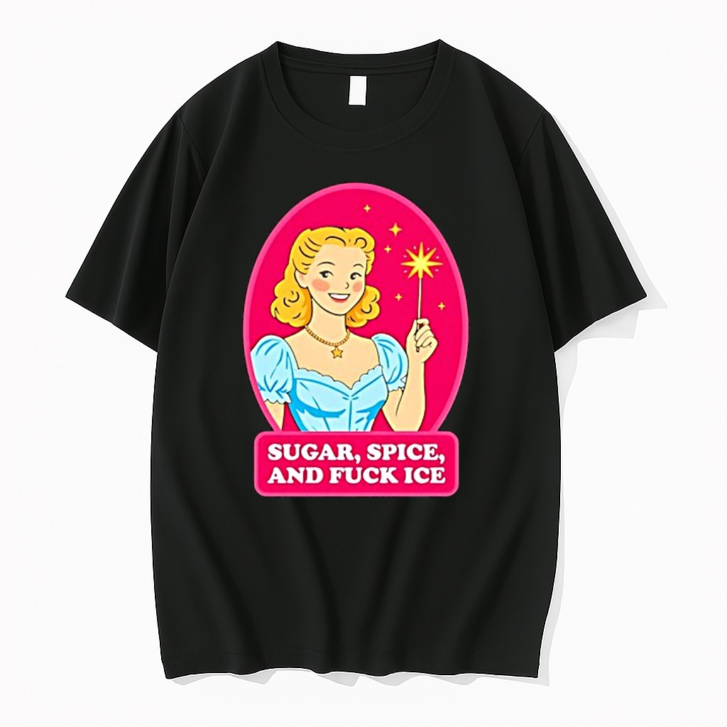 Original Sugar Spice And Fuck Ice Magic Wand Alice In Wonderland Tshirts