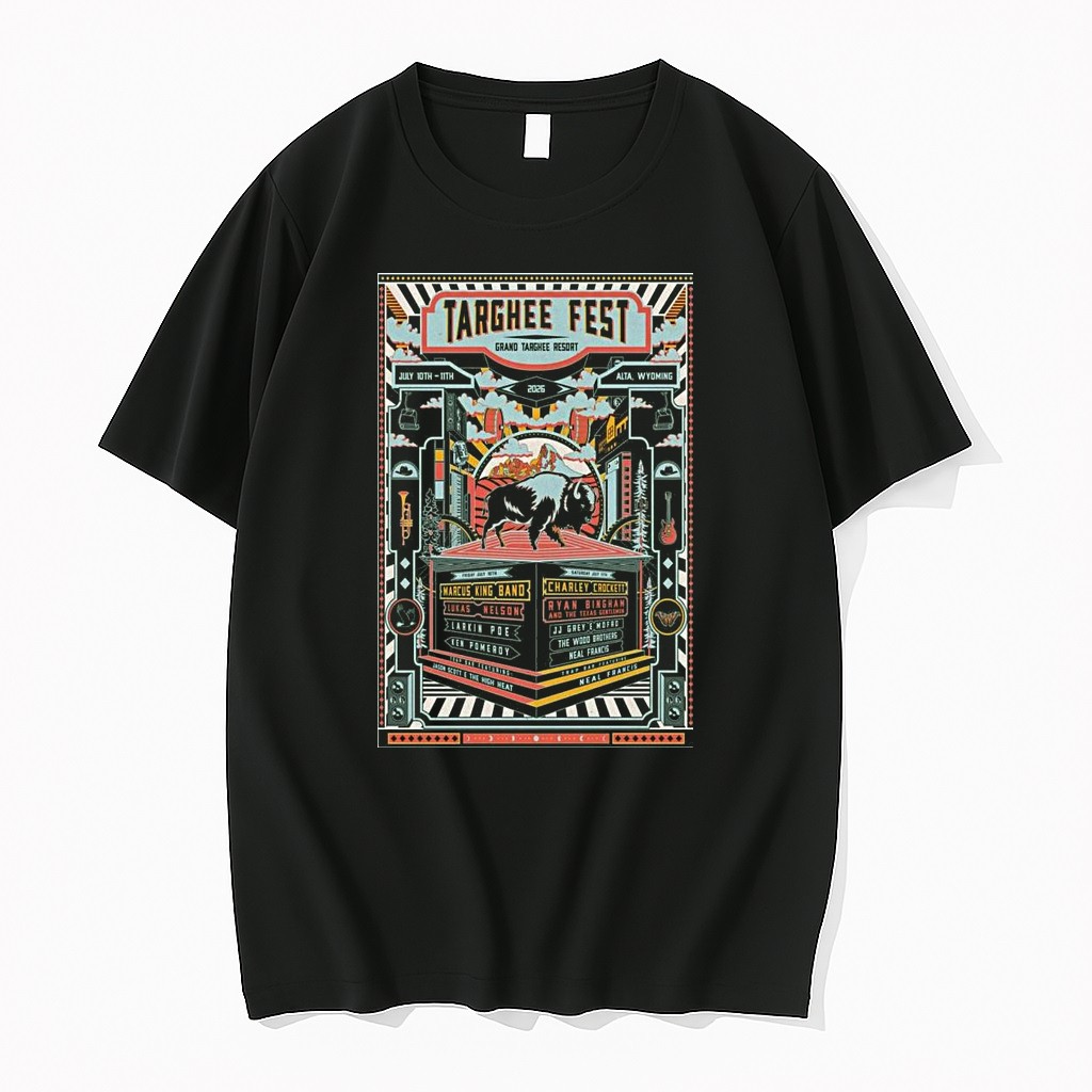 Original Targhee Fest Grand Targhee Resort July 10 11 2026 1 Tshirts